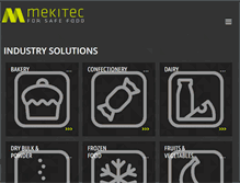 Tablet Screenshot of mekitec.com